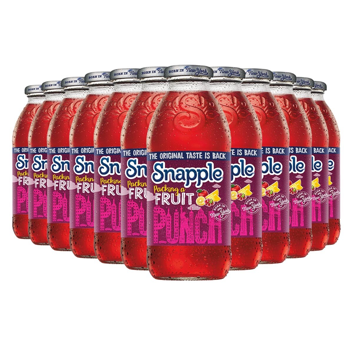 Snapple Fruit Punch, 12 x 473ml Costco UK Costco UK