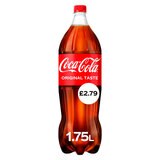 Coca Cola PMP £2.79, 1.75L