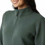 35 Degrees Women's Sueded Tech 1/2 Zip