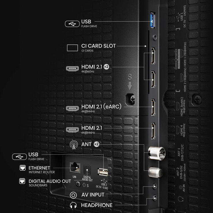 Buy Hisense 100E78QTUK PRO 100 Inch QLED Smart TV at Costco.co.uk