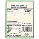 Saboremsa American Style Bacon, 800g