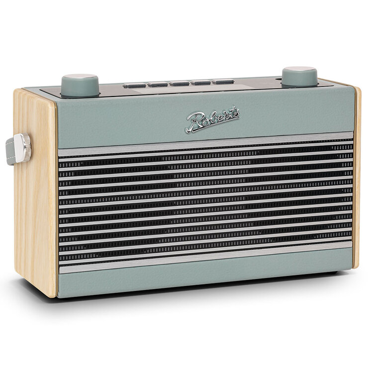 Roberts Rambler BT Stereo DAB / DAB+ / FM Radio with Bluetooth in Duck Egg