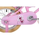 Emmelle 14" (35.6cm) Girls Heritage Snapdragon Bike in Pink/Biscuit