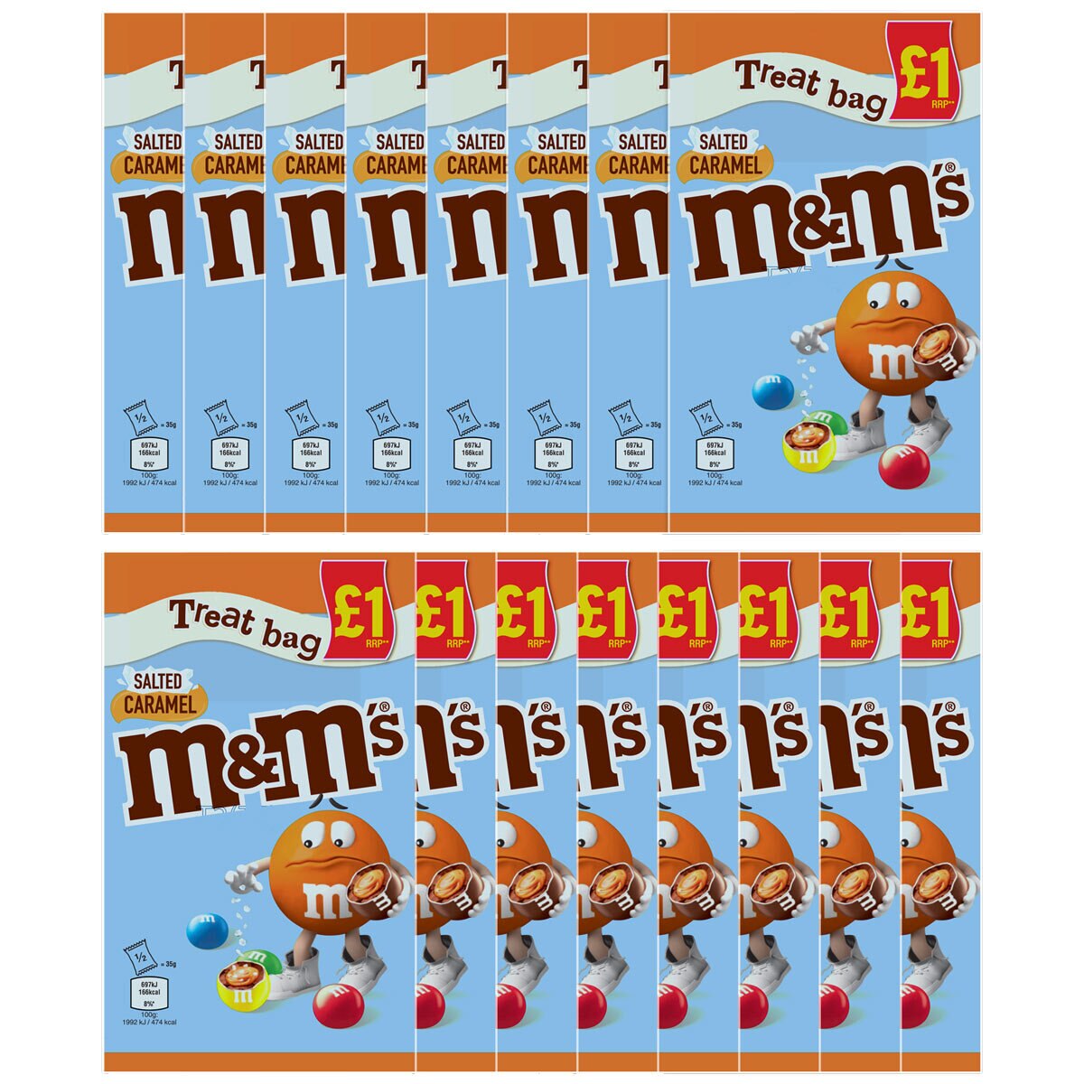 Peanut Chocolate Big Bag - M&M's - 70g