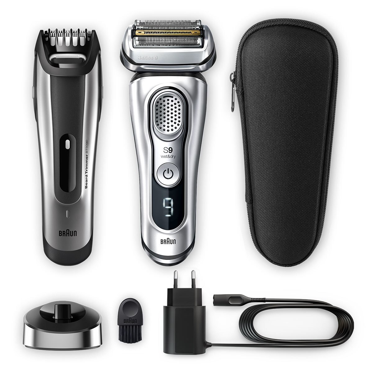 beard trimmer with charging stand