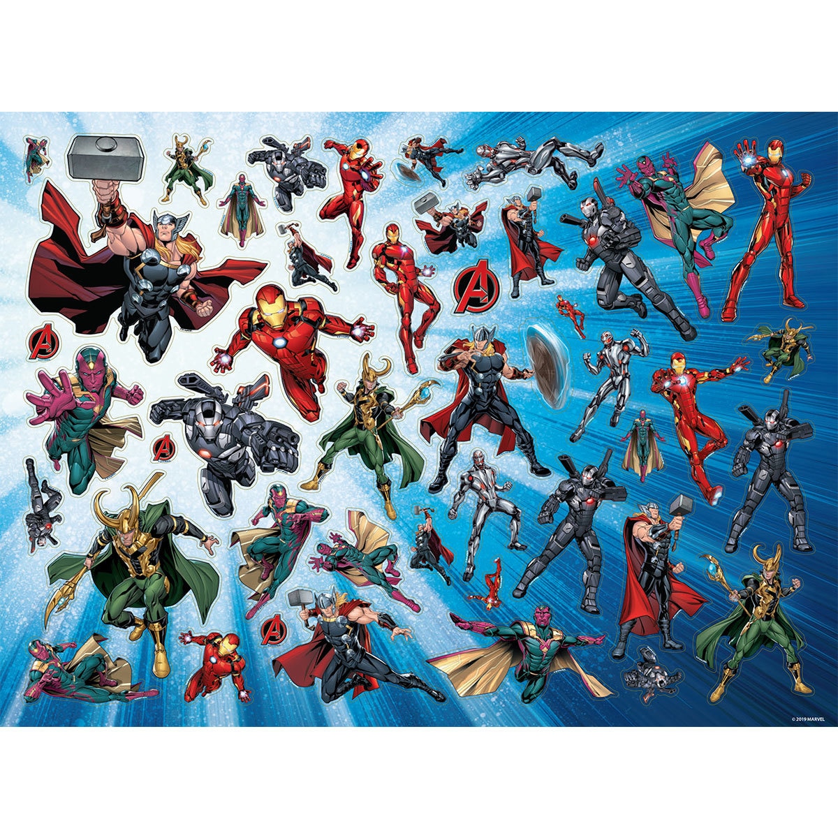 Marvel Giant Sticker Activity Pad (4+ Years)