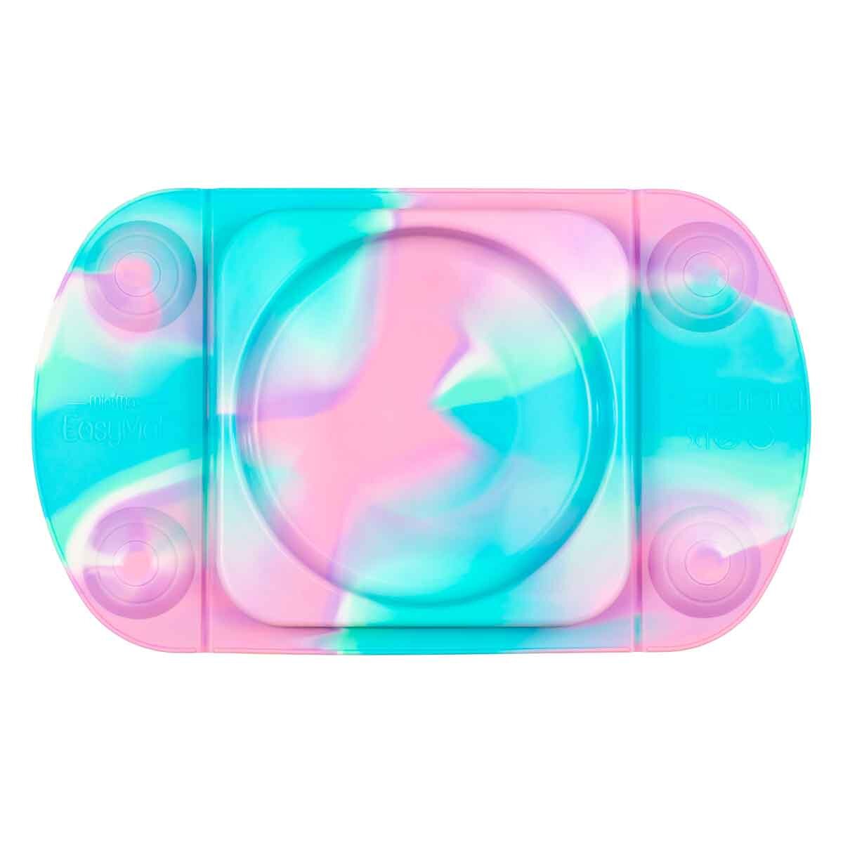 EasyTots EasyMat MiniMax Open Suction Weaning Plate in Unicorn