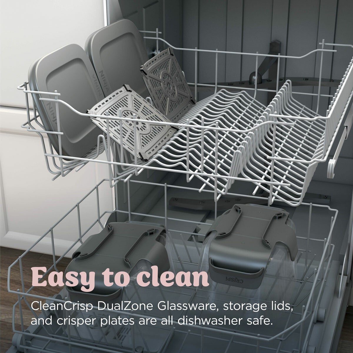 Lifestyle image showing easy to clean Lifestyle image showing easy to clean