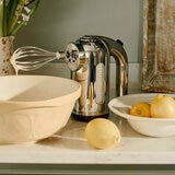 Dualit Hand Mixer in Chrome Lifestyle Image