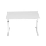 Elev8 Large Power Adjustable Height Desk, White