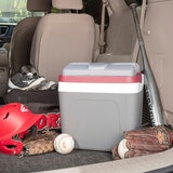 Koolatron 12V Electric Cool Box/Warm Box 24L, Self-Locking Handle Koolatron 12V Electric Cool Box/Warm Box 24L, Self-Locking Handle