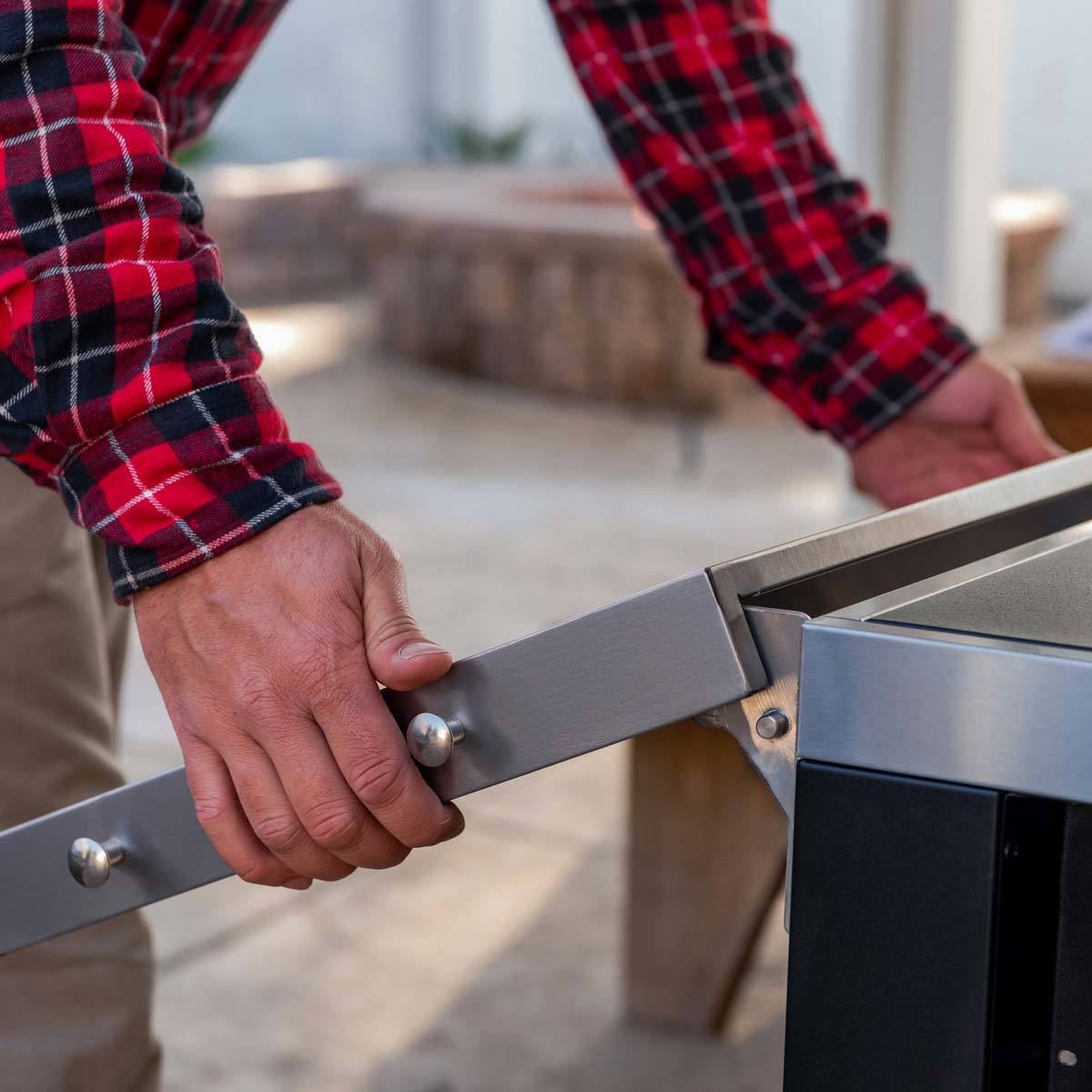 Charcoal Kettle Cart