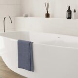 Panda Bamboo & Cotton Blue Bath Sheets, 2 Pack Panda Bamboo & Cotton Blue Bath Sheets, 2 Pack