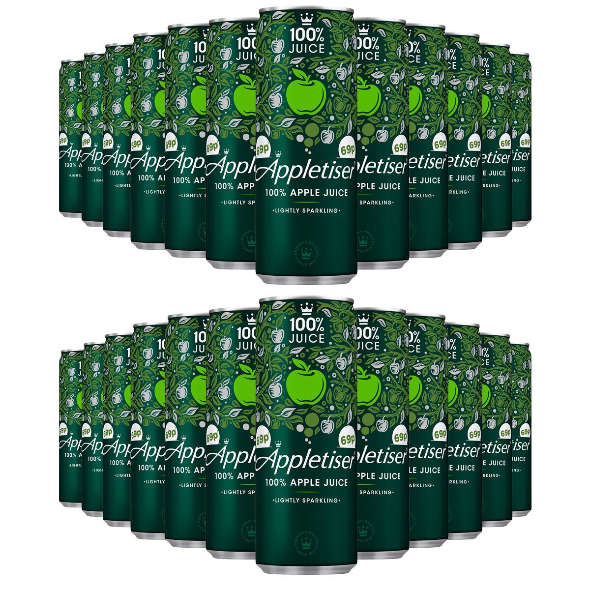 Appletiser Sparkling Apple Juice Cans, 24 x 250ml