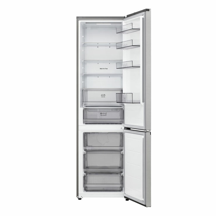 LG GBBSJ2CCPY 375L Fridge Freezer, E Rated in Silver