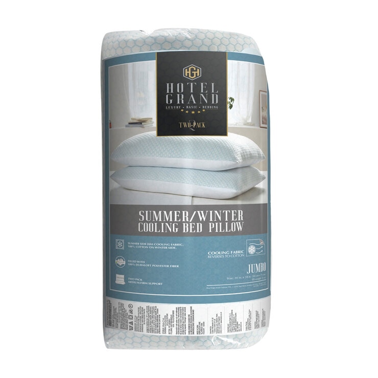 Hotel Grand Summer / Winter Pillow, 2 Pack