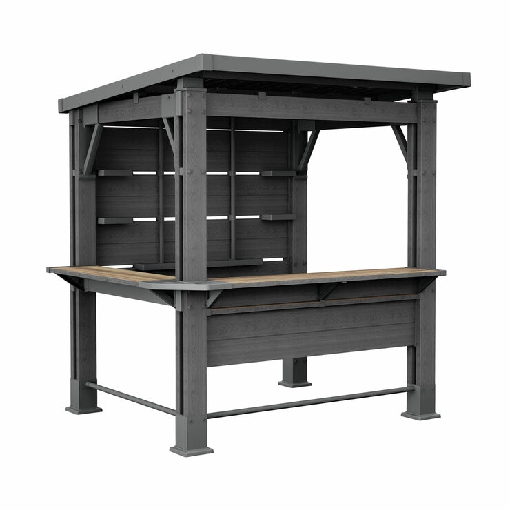 Keter Bar Gazebo 7ft 5" x 6ft 5" (2.3 x 2m)