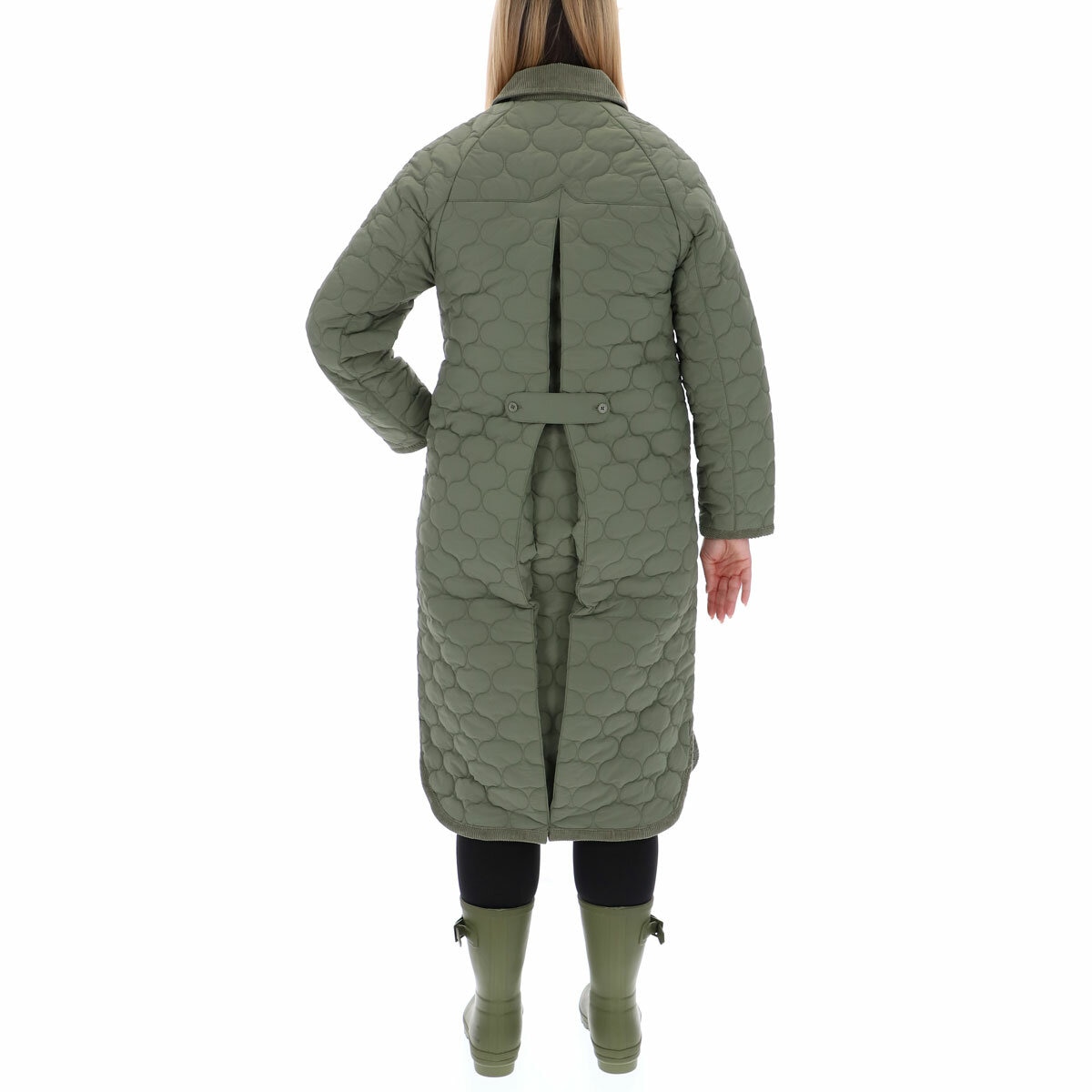 Hunter Women's Quilted Coat in Green