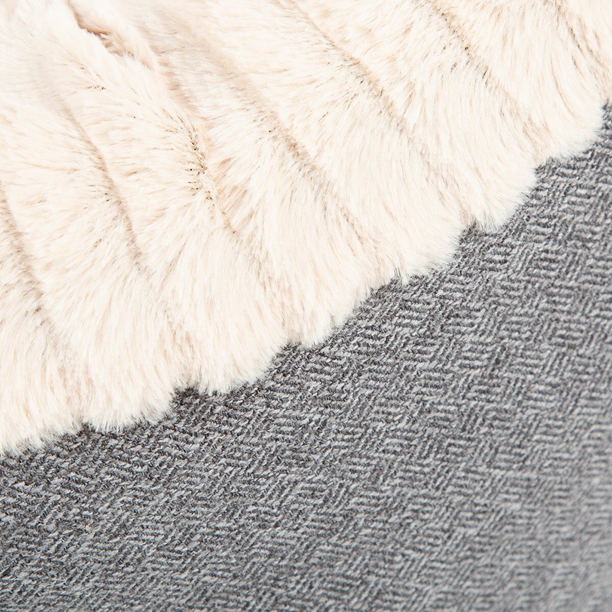Scruffs® Ellen Donut Medium Bed, 55cm in Grey
