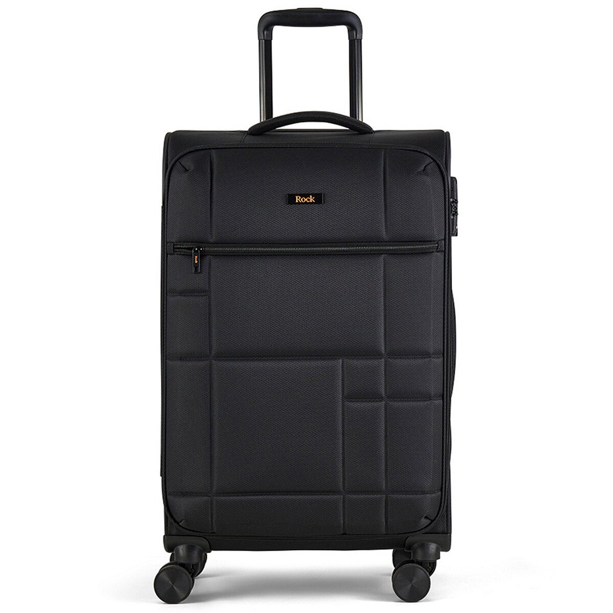 Rock Tokyo Softshell Suitcase 3pc set in Black Rock Tokyo Softshell Suitcase 3pc set in Black