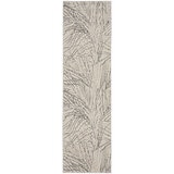 Rustic Textures Ivory & Grey Runner Rug