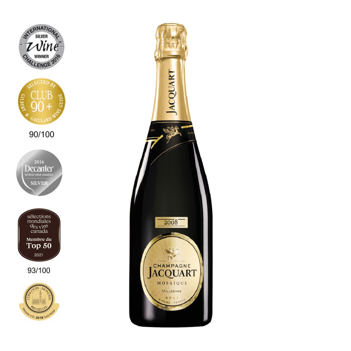 Jacquart 'Mosaique' Brut Champagne 375mL Half-Bottle