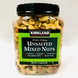 Kirkland Signature Unsalted & Roasted Mixed Nuts, 1.13kg