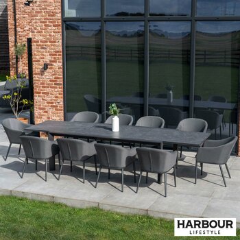 Harbour Lifestyle Luna 11 Piece Extending Dining Set