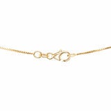 8-8.5mm Freshwater White Pearl & 0.07ct Diamond Pendant, 14ct Yellow Gold 8-8.5mm Freshwater White Pearl & 0.07ct Diamond Pendant, 14ct Yellow Gold