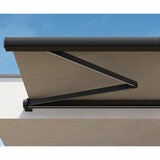 Olympus Awnings Hera Outdoor Patio Awning 5m Wide x 2m Projection, Delivery Only