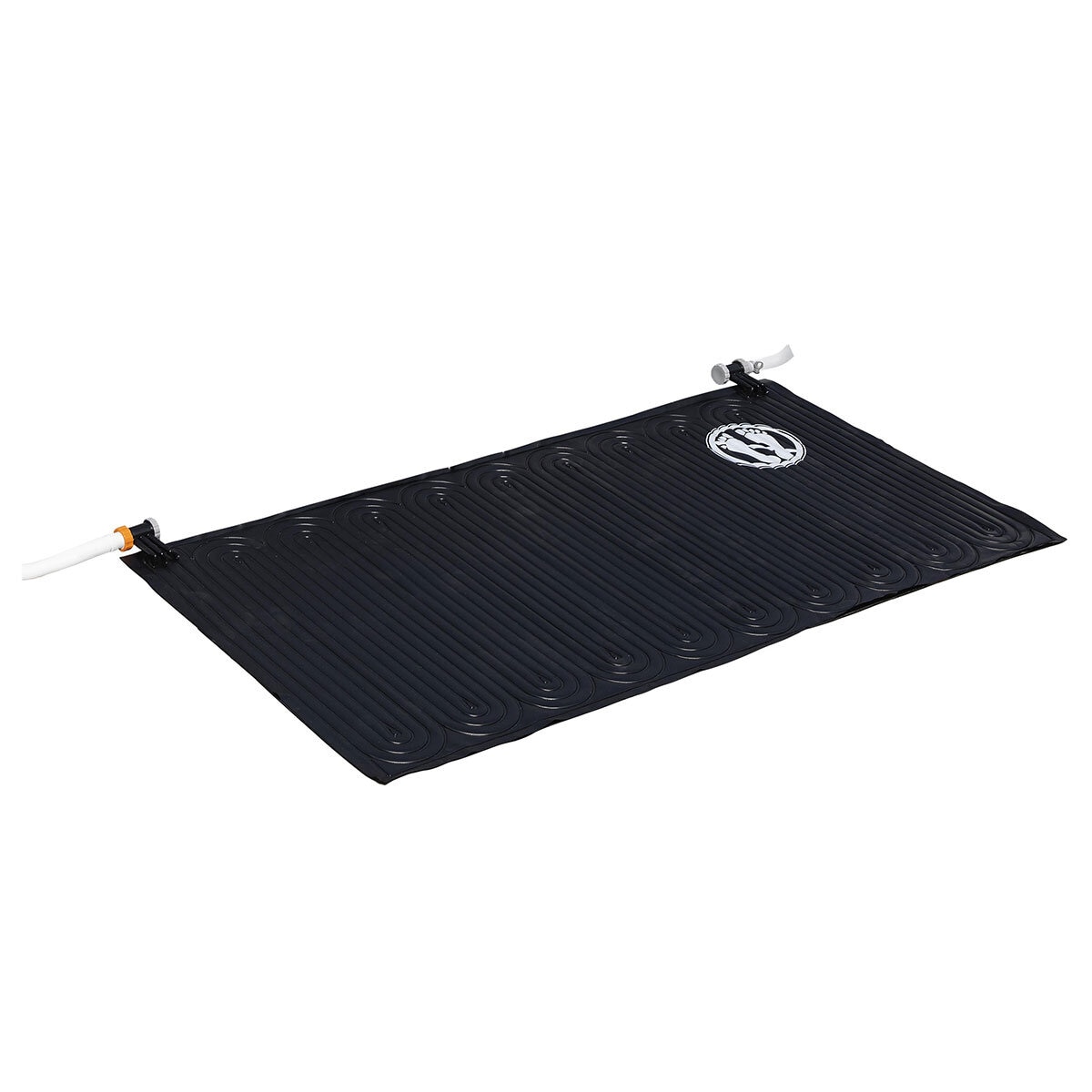 Bestway 20ft x 12ft Platinum Series Power Steel Oval Frame Pool with Sand Filter Pump and Solar Powered Pool Pad