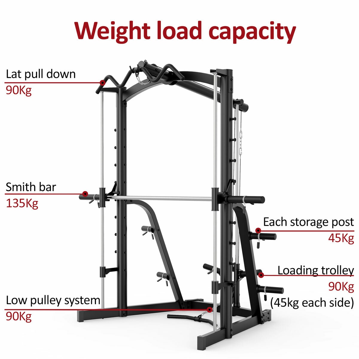 Marcy MWB-1282X Platinum Smith Machine