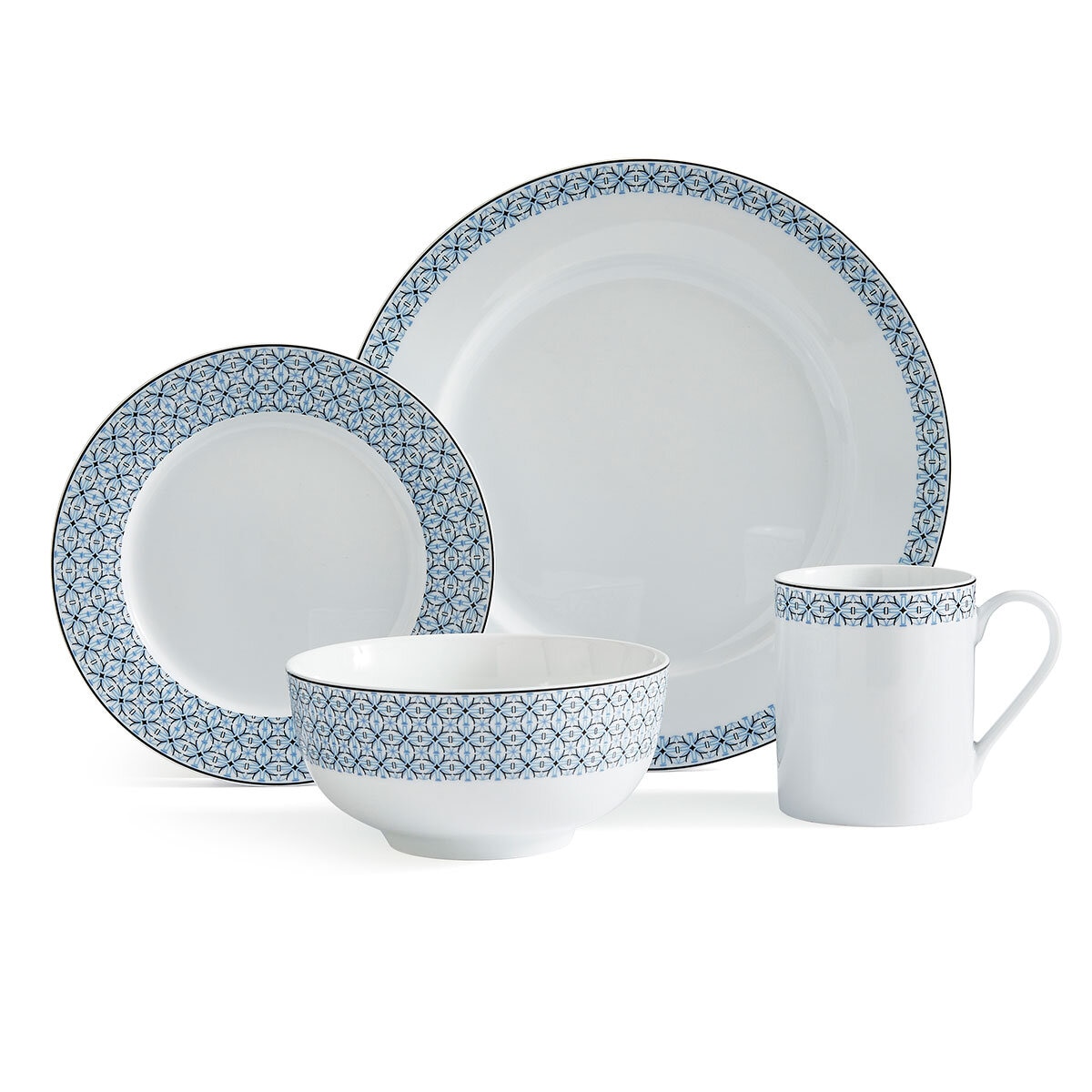 Portmeirion Mallorca Dinnerware Set, 16 Piece