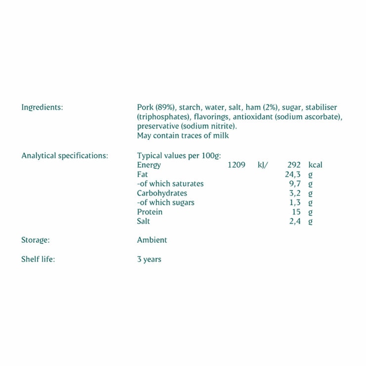Ingredients Information