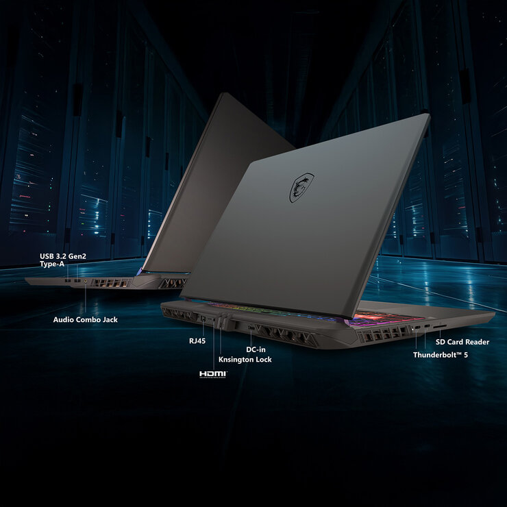 MSI Vector, Intel Core Ultra 9, 32GB RAM, 1TB SSD, NVIDIA GeForce RTX 5080, 16 Inch Gaming Laptop