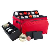 Christmas Ornament Storage Bag With 4 Trays