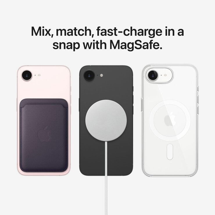 Apple iPhone 17e 256GB Sim Free Mobile Phone in Soft Pink,