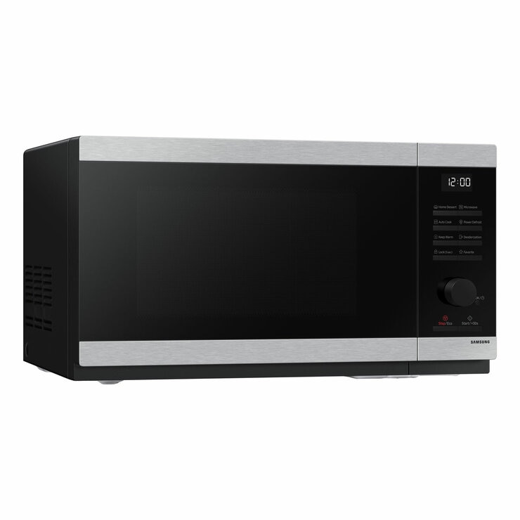 Samsung solo microwave with microwave door opened Samsung solo microwave with microwave door opened