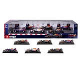 Burago 1:43 Scale Highly Detailed Formula One Cars: Red Bull 6 Pack (3+ Years)