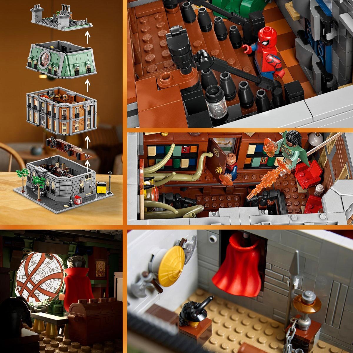 Buy LEGO Marvel Dr Strange Sanctum Sanctorum Overview Image at Costco.co.uk