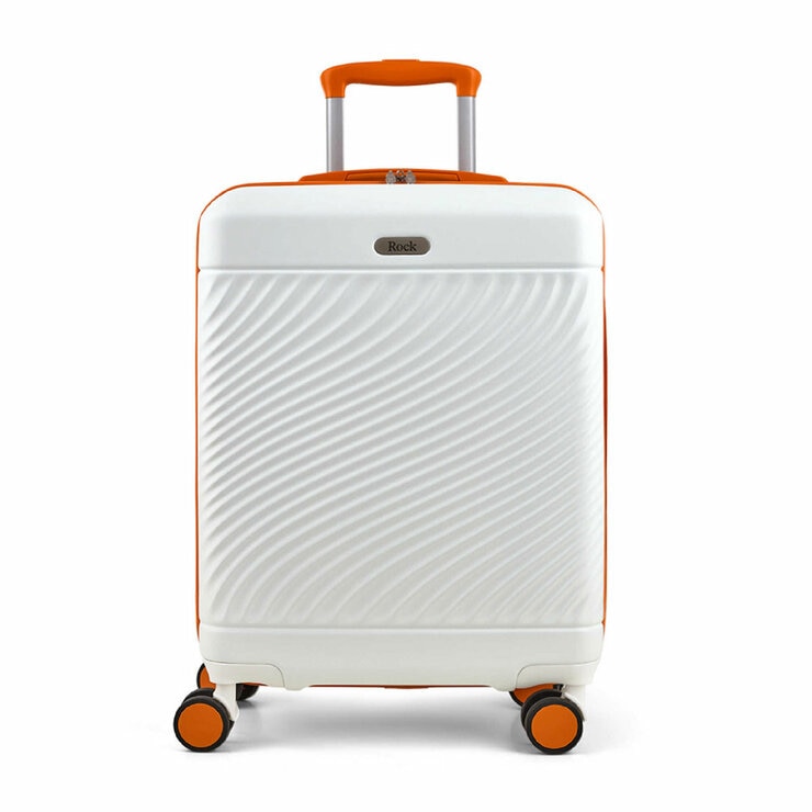 ROCK Love Island Cabin Suitcase White / Orange ROCK Love Island Cabin Suitcase White / Orange