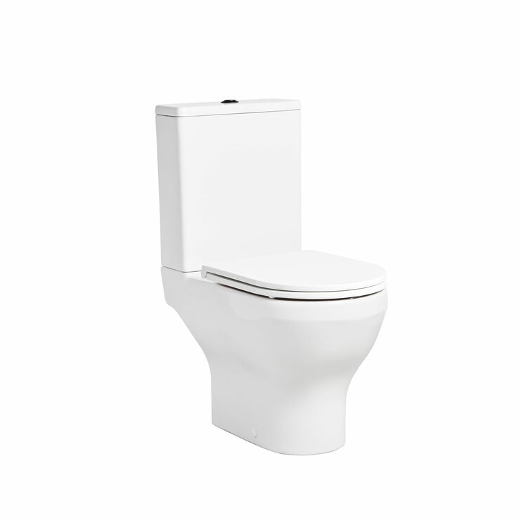 Tavistock Lindo Open Back Toilet With Cistern And Seat