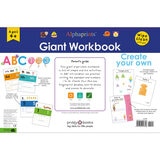 Giant Spiral Wipe-Clean Workbook: ABC 123 & Create Your Own
