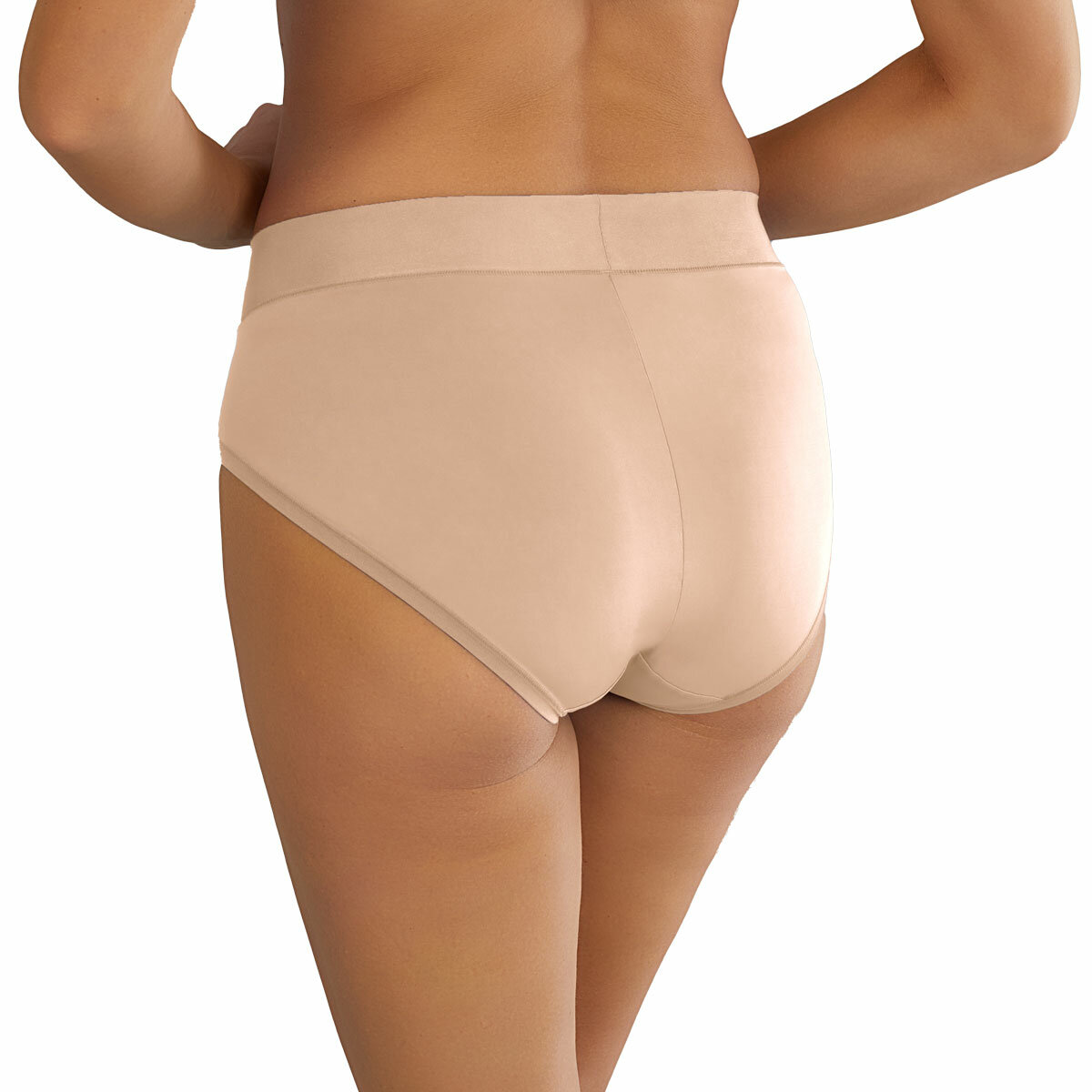 Carole Hochman Women's Seamless Brief 5 Pack in White
