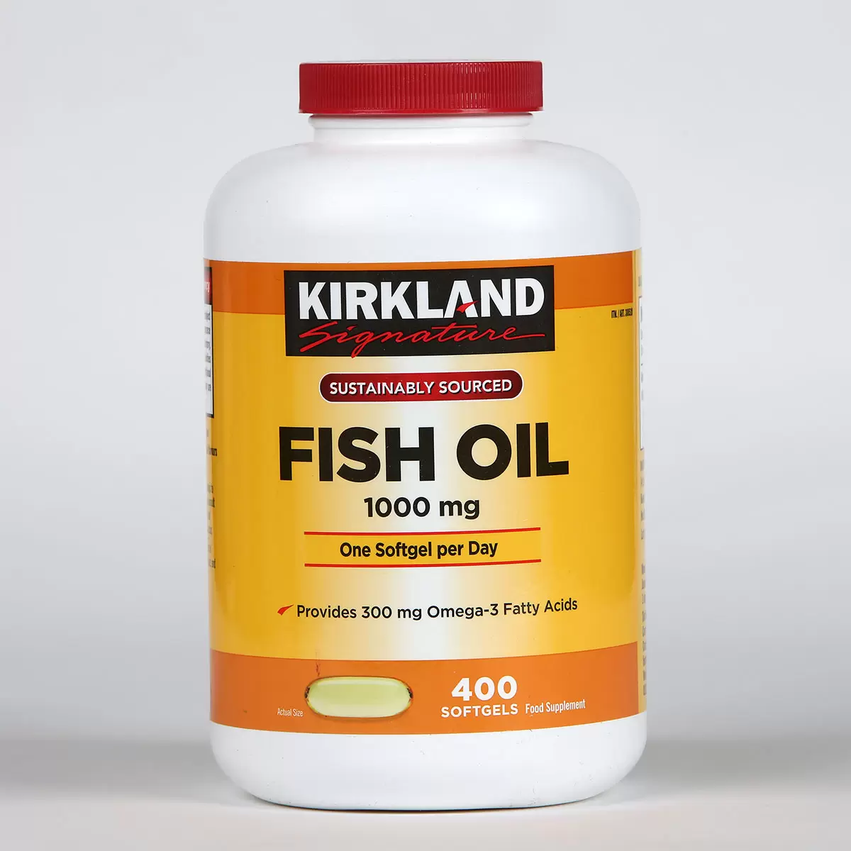 Kirkland Signature Fish Oil & Omega 3, 400ct