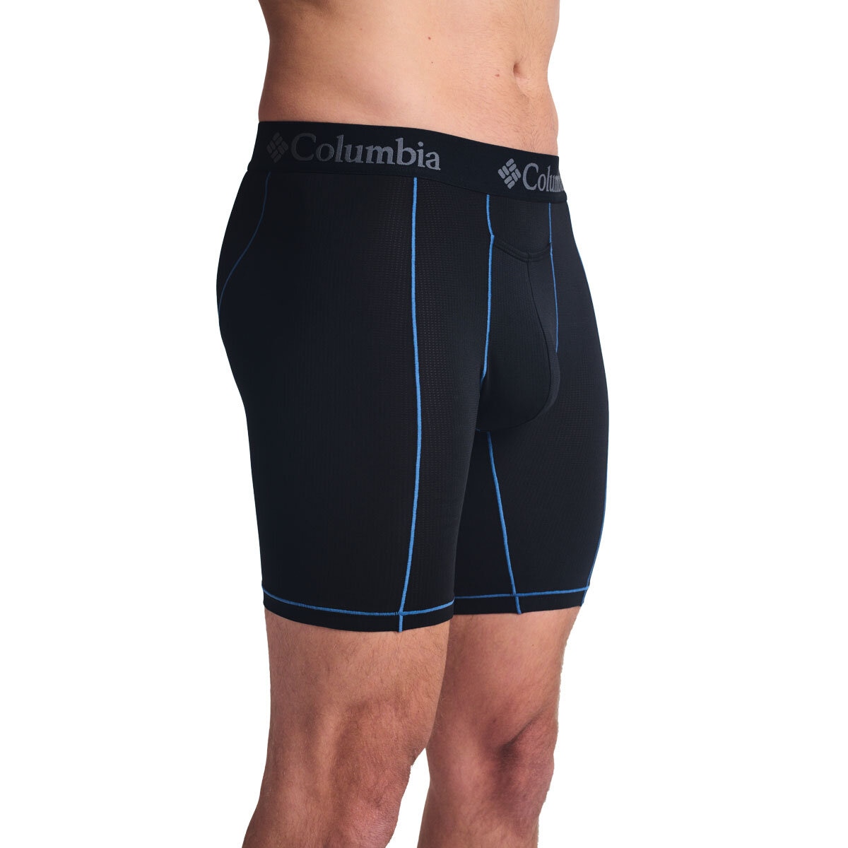 Columbia Men's Boxer Brief 4 Pack in Black