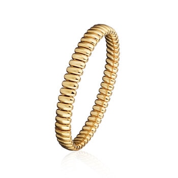 14ct Yellow Gold Caterpillar Bracelet