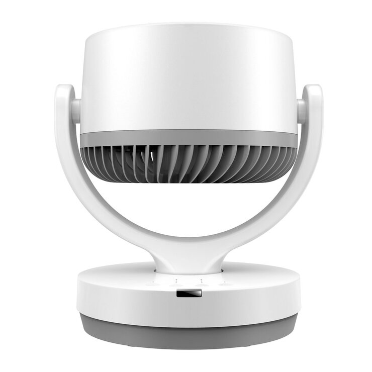 Front Profile of NSA 6" Air Circulator with fan titled upwards Front Profile of NSA 6" Air Circulator with fan titled upwards
