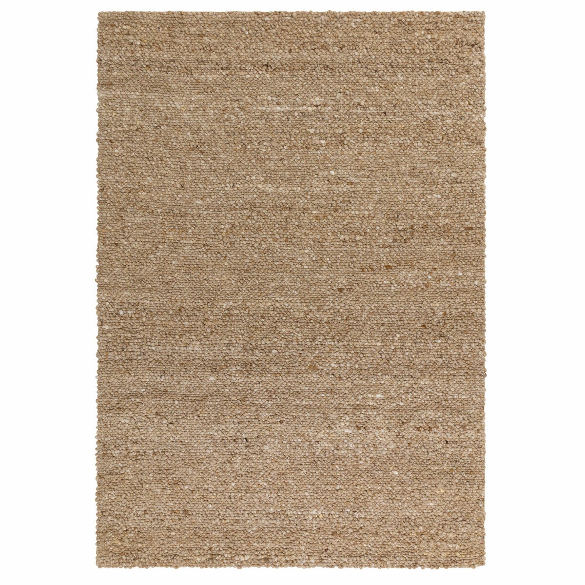 Adler Bouclé Wool Honey Rug, in 3 Sizes