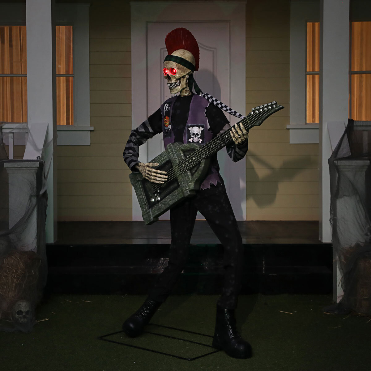 Buy Halloween Skeleton Punk Rocker Lifestyle4 Image at Costco.co.uk